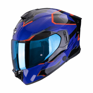 Casco SCORPION EXO 530 AIR CLIP Azul Rojo