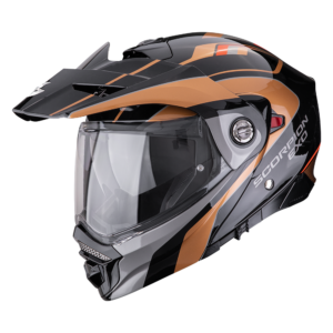 Casco SCORPION ADX-2 KAMPS Negro Cobre