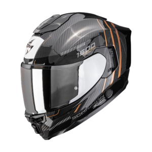 Casco SCORPION EXO 1500 CARBON AIR ZITY Negro Cobre