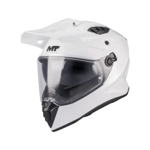 Casco MT TRACK Pure Blanco