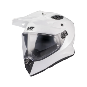 Casco MT TRACK Pure Blanco
